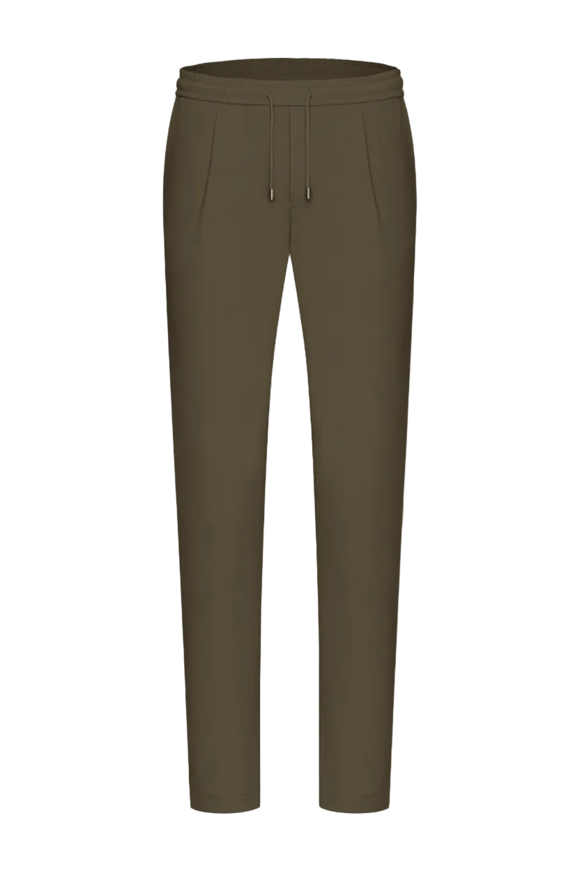 Dark Green Smart Pants