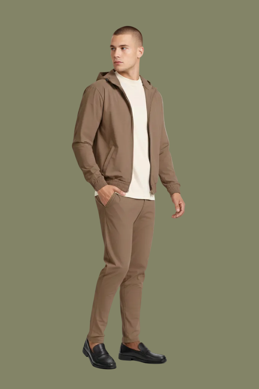 Mocha Brown Tech Suit