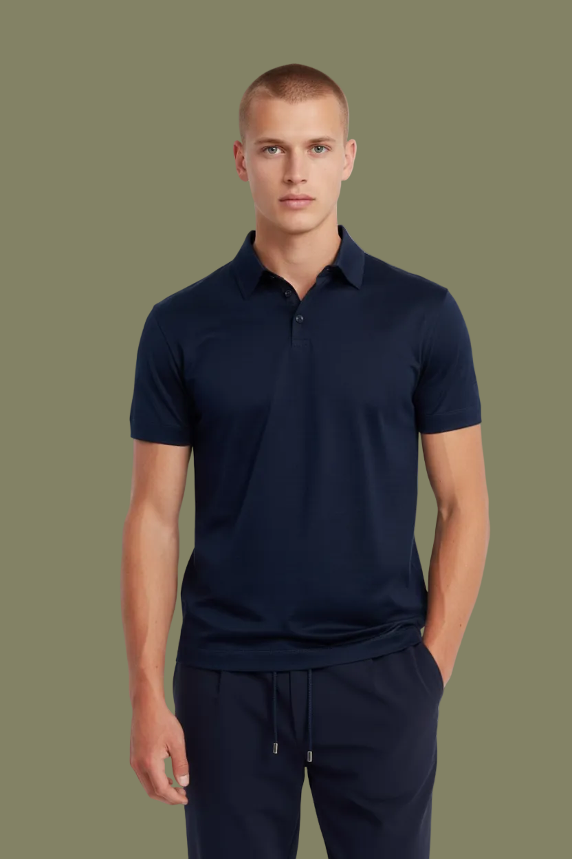 Midnight Blue Polo Shirt