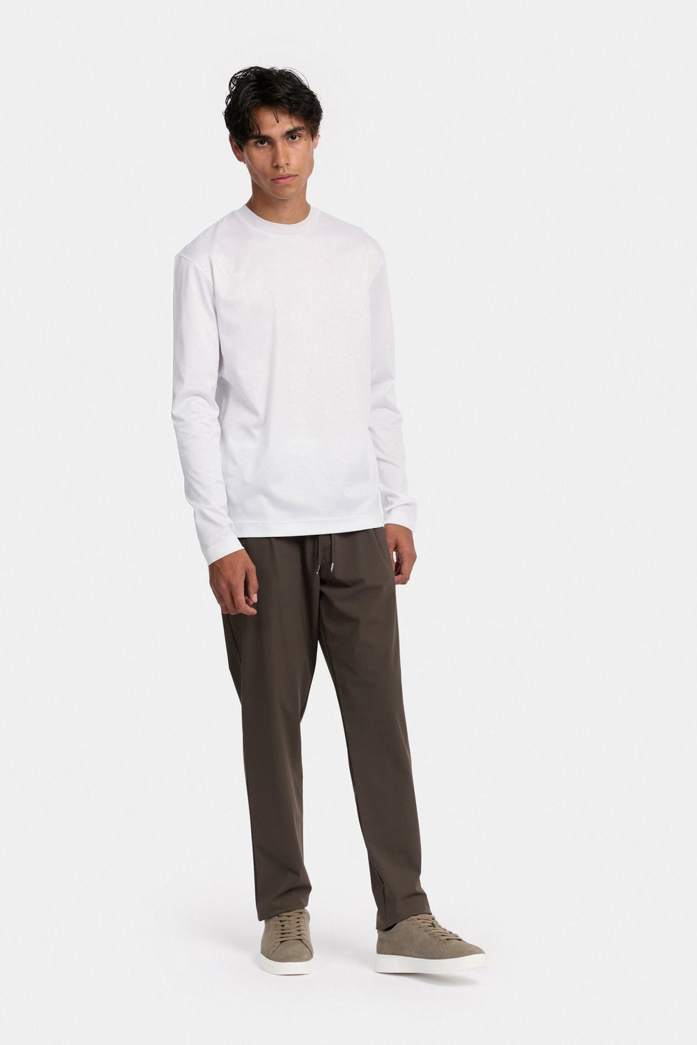 Classic White Longsleeve T-shirt