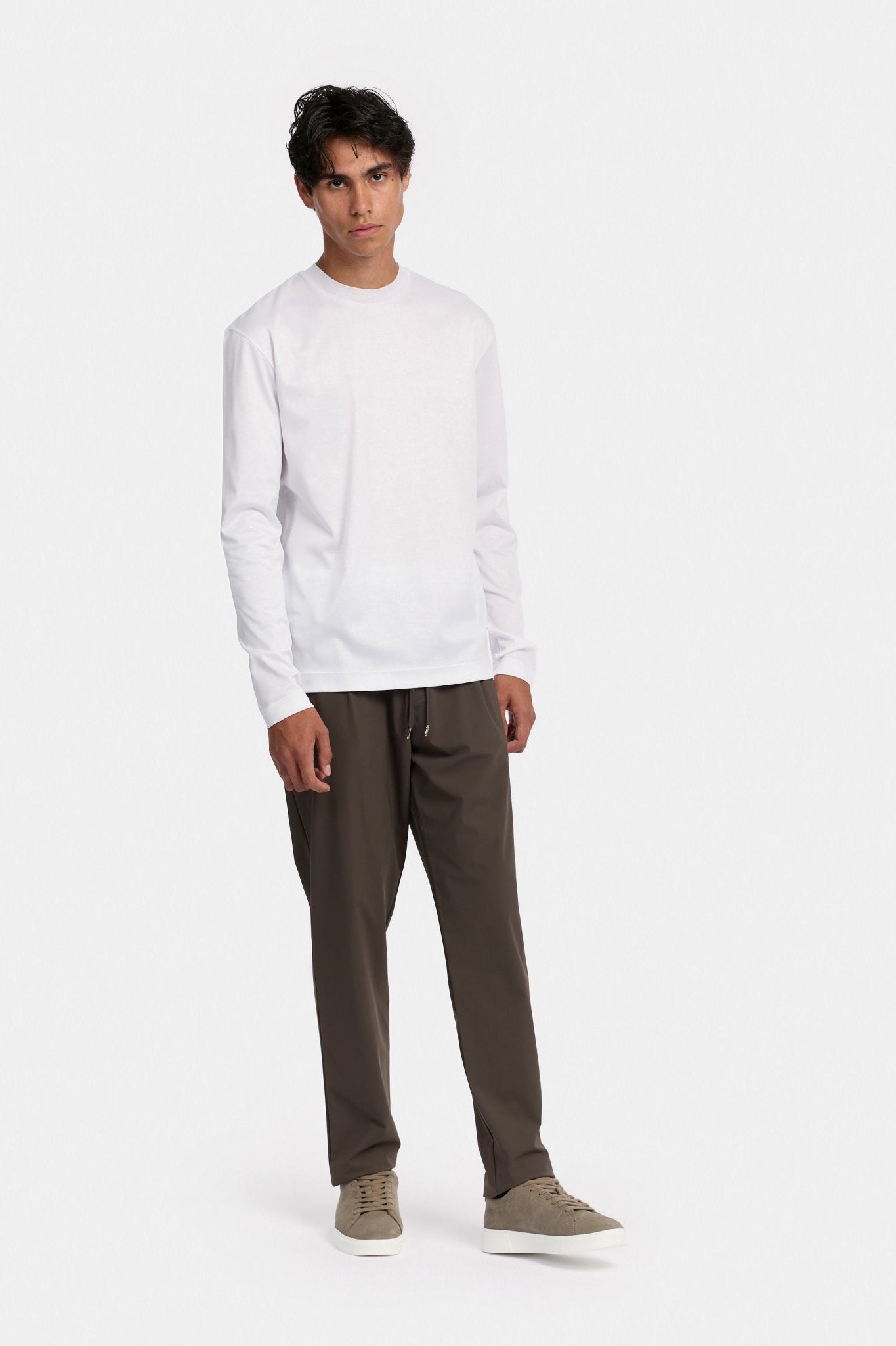 Classic White Longsleeve T-shirt