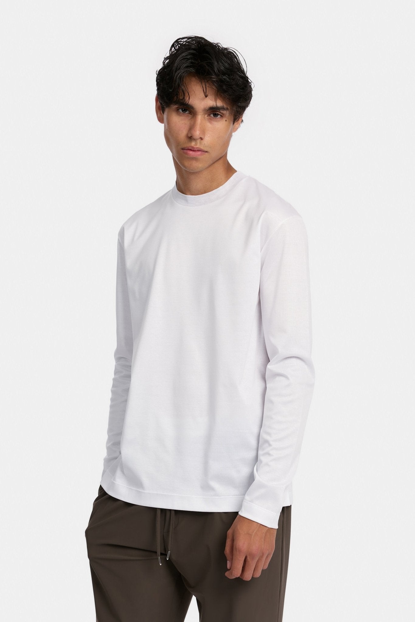 Classic White Longsleeve T-shirt