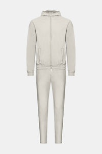 Cloud Grey Hooded Tech Suit