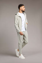 Cloud Grey Hooded Tech Suit