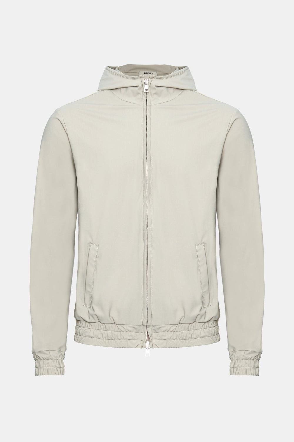 Cloud Grey Hooded Tech Vest