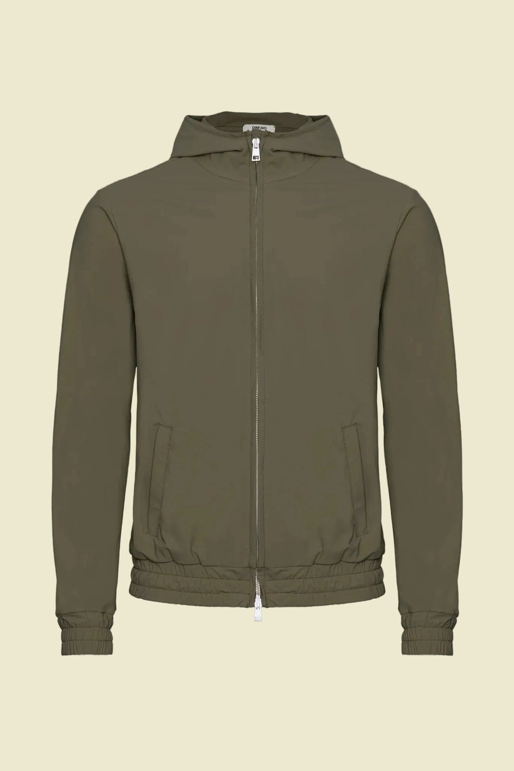 Dark Green Hooded Tech Vest
