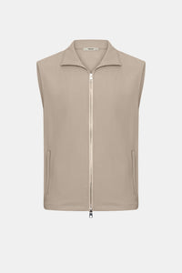 Light Beige Tech Gilet