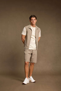 Light Beige Tech Shorts