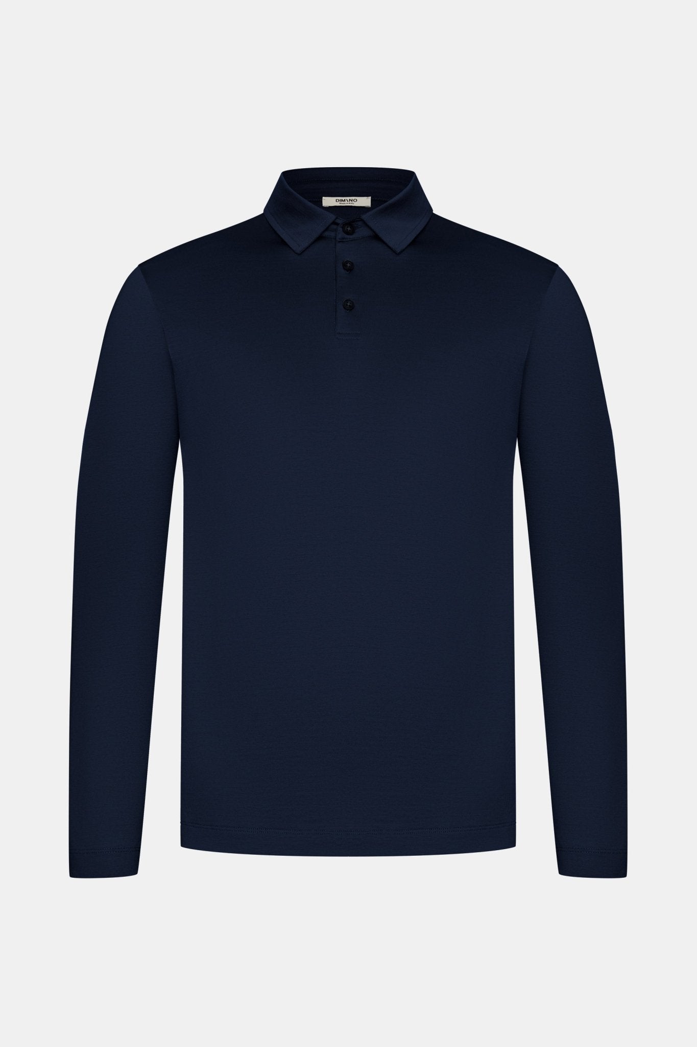 Midnight Blue Longsleeve Polo Shirt