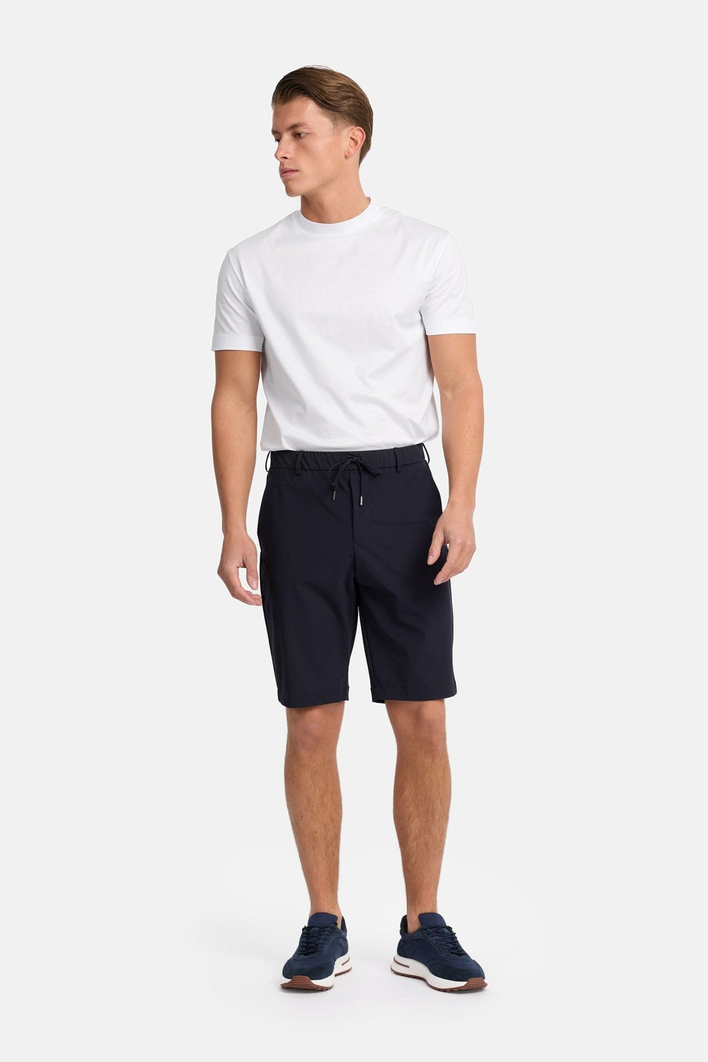 Midnight Blue Tech Shorts