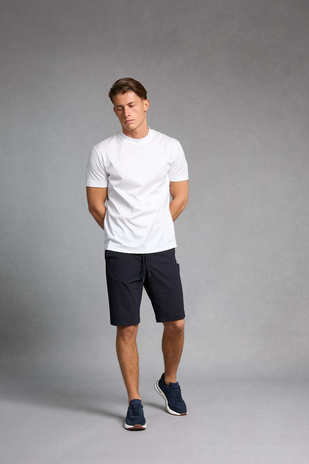 Midnight Blue Tech Shorts