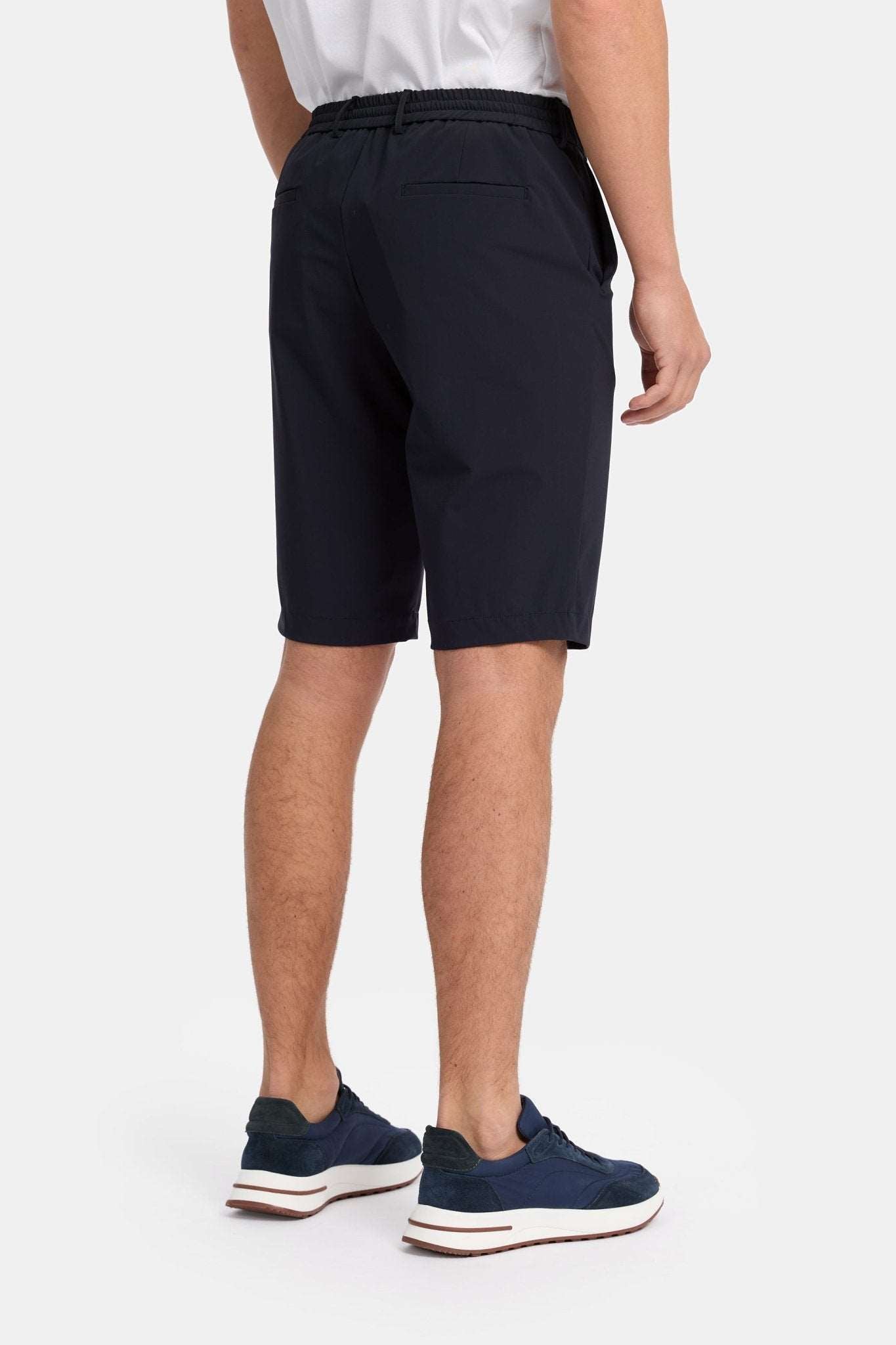 Midnight Blue Tech Shorts