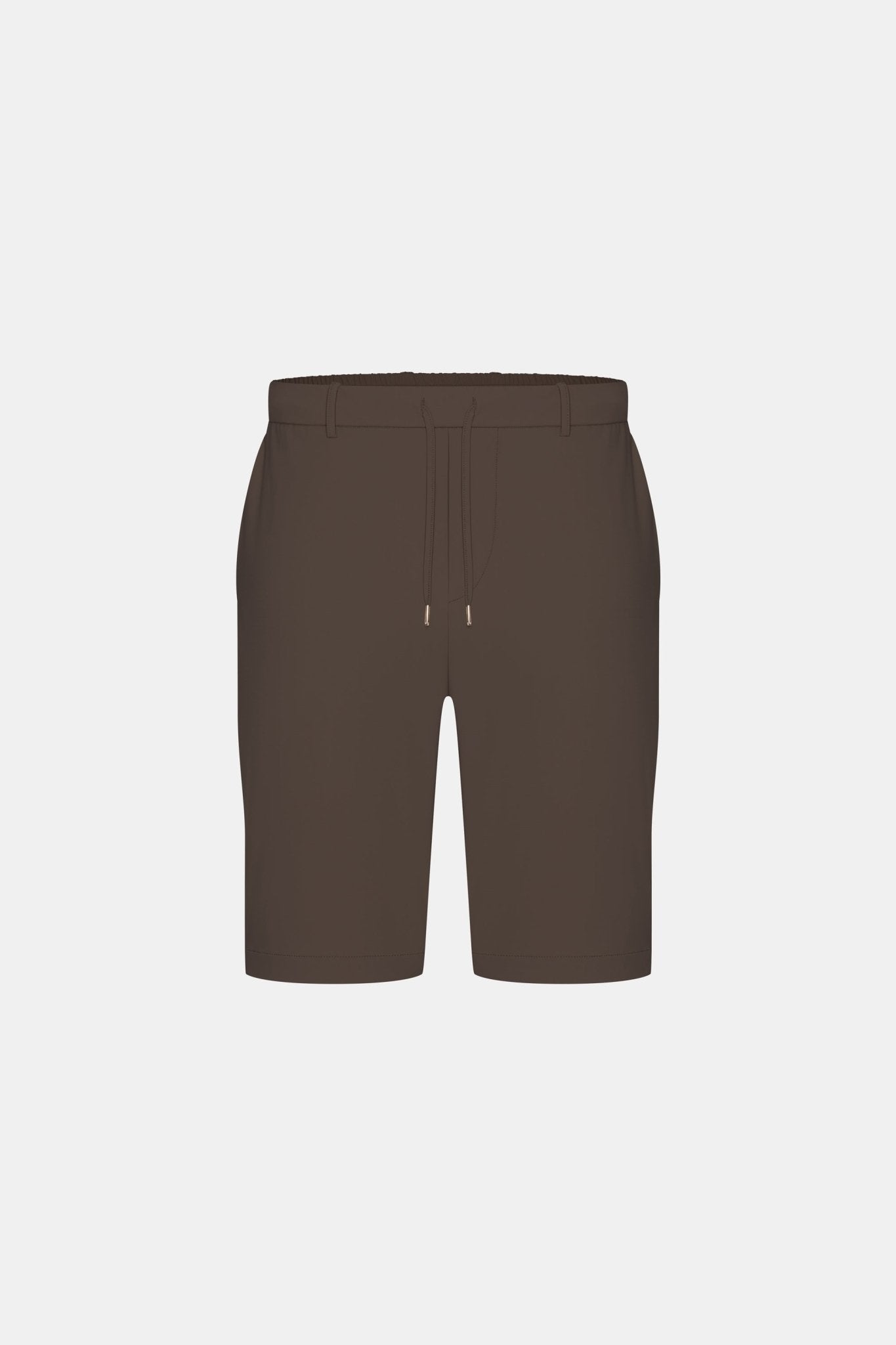 Mocha Brown Tech Shorts