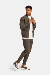 Mocha Brown Tech Pants