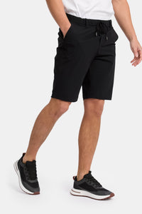 Onyx Black Tech Shorts